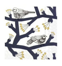 PAKKANEN Dark Blue Marimekko Lunch Napkins
