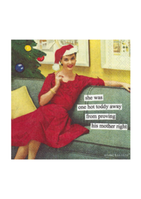 Hot Toddy Christmas Cocktail Napkins