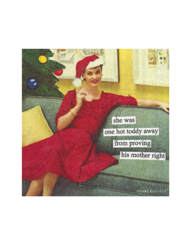 Hot Toddy Christmas Cocktail Napkins