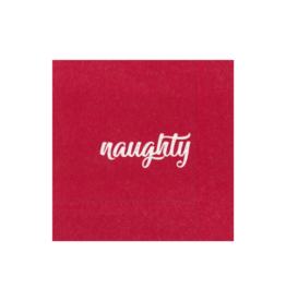 Naughty & Nice Cocktail Napkins