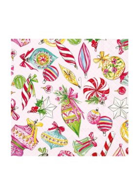 Vintage Ornaments Cocktail Napkins