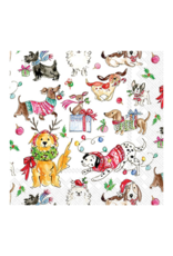 Christmas Dogs Cocktail Napkins