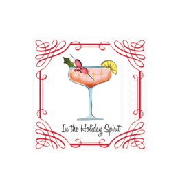 Holiday Spirit Cocktail Napkins