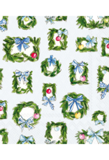 Boxwood Ornaments Lunch Napkins