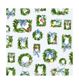Boxwood Ornaments Lunch Napkins