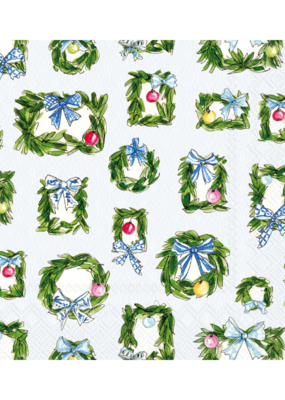 Boxwood Ornaments Lunch Napkins