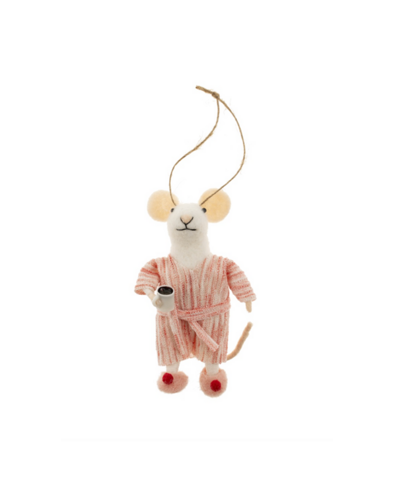 Indaba Trading Sunday Sloane Mouse Ornament