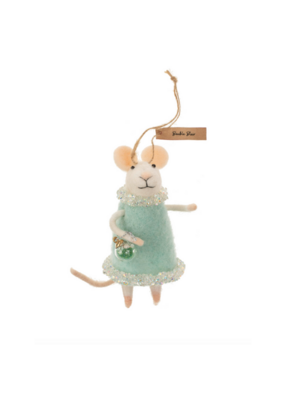 Indaba Trading Bauble Blair Mouse Ornament