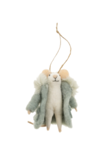 Indaba Trading Super Puff Sofie Mouse Ornament
