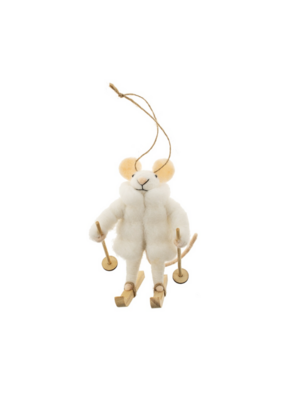 Indaba Trading Slalom Smith Mouse Ornament