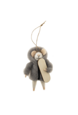 Indaba Trading Snowboarding Silas Mouse Ornament