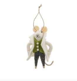 Indaba Trading Peacoat Parker Mouse Ornament