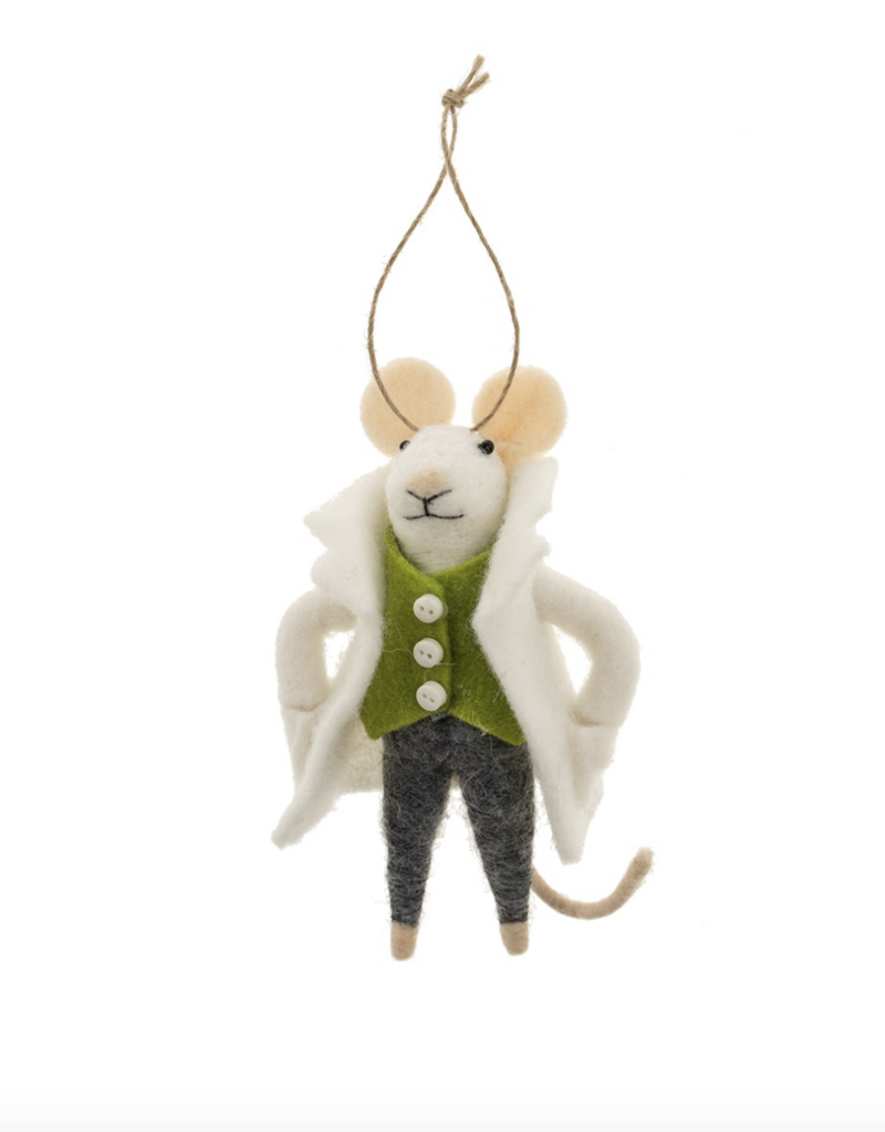 Indaba Trading Peacoat Parker Mouse Ornament
