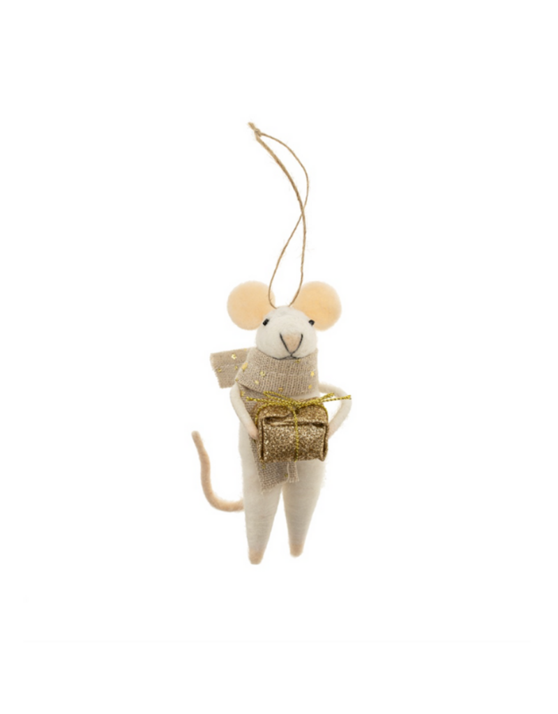 Indaba Trading Generous Georgina Mouse Ornament