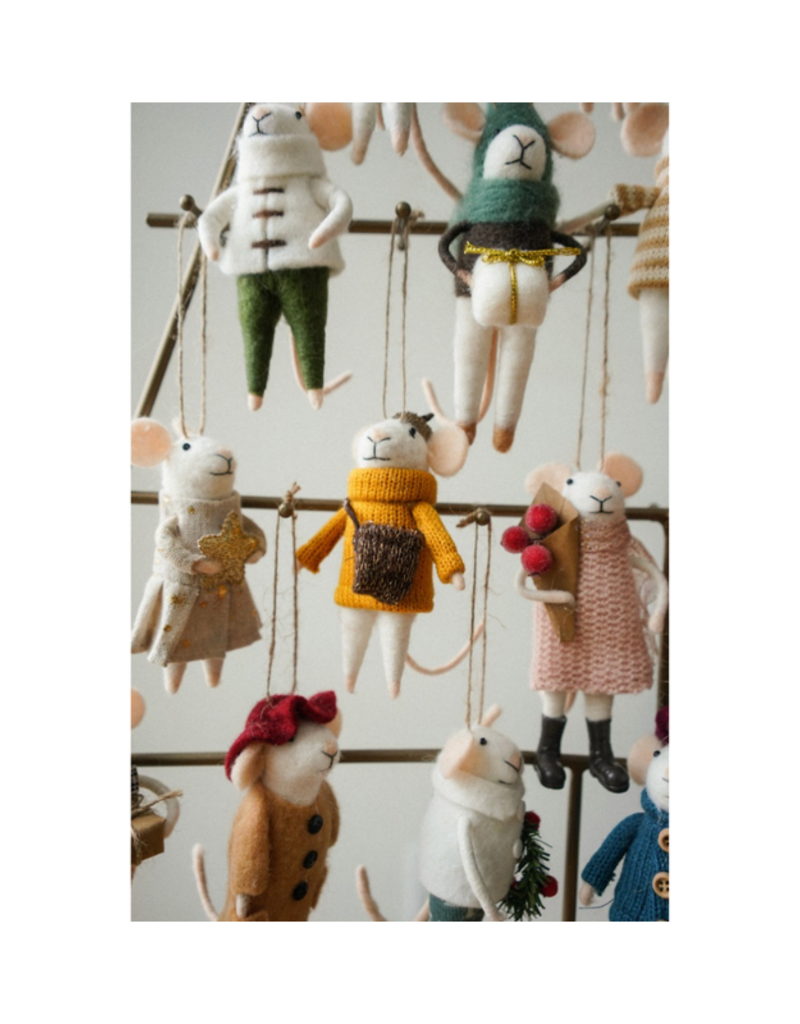 Indaba Trading Frankie Mouse Ornament