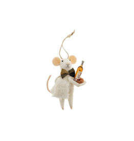 Indaba Trading Sommelier Mouse Ornament