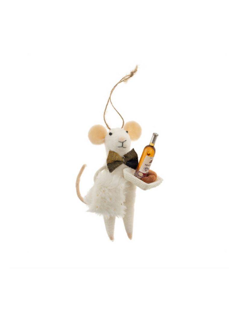 Indaba Trading Sommelier Mouse Ornament