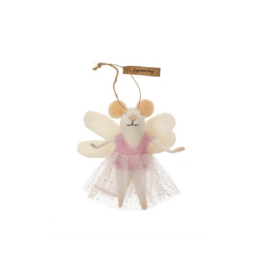 Indaba Trading Sugarplum Fairy Mouse Ornament