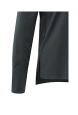 YAYA Longsleeve Jersey Top in Oyster Black by YAYA