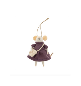 Indaba Trading Craft Fair Carla Mouse Ornament