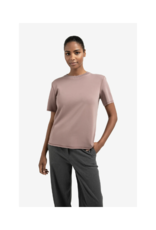 YAYA Short Sleeve Sweatshirt in Blush Pink by YAYA