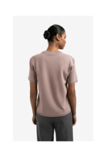 YAYA Short Sleeve Sweatshirt in Blush Pink by YAYA