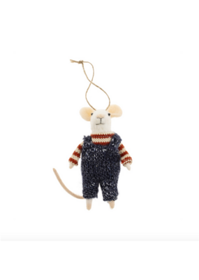 Indaba Trading Quincy Mouse Ornament