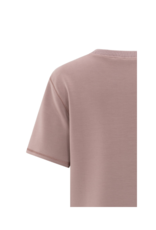 YAYA Short Sleeve Sweatshirt in Blush Pink by YAYA