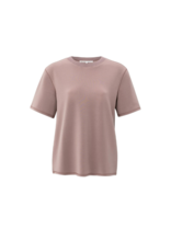 YAYA Short Sleeve Sweatshirt in Blush Pink by YAYA