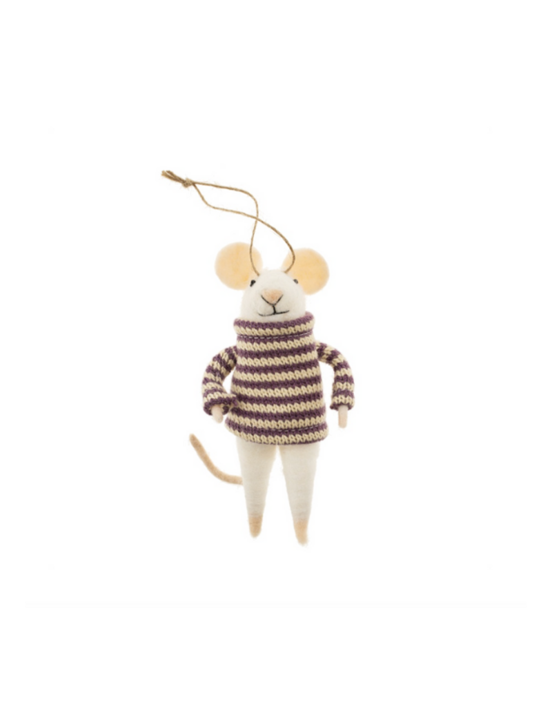 Indaba Trading Nellie Mouse Ornament