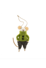 Indaba Trading Comfortable Cooper Mouse Ornament