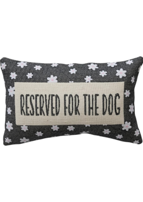 Creative Co-Op Reserved For The Dog Pillow