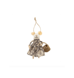 Indaba Trading Josephine Mouse Ornament