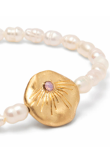 Scout Love Pearl Affirmation Bracelet in Gold by Scout