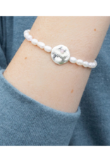 Scout Love Pearl Affirmation Bracelet in Silver by Scout