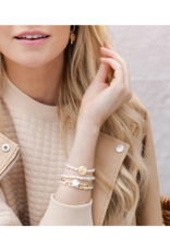 Scout Luck Pearl Affirmation Bracelet in Silver by Scout