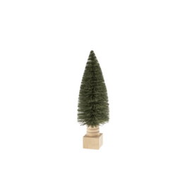 Indaba Trading Sisal Bottle Brush Tree in Sage Medium
