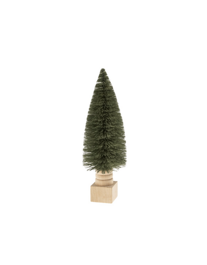 Indaba Trading Sisal Bottle Brush Tree in Sage Medium