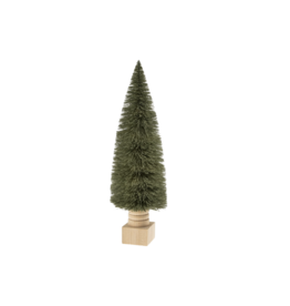 Indaba Trading Sisal Bottle Brush Tree in Sage Large