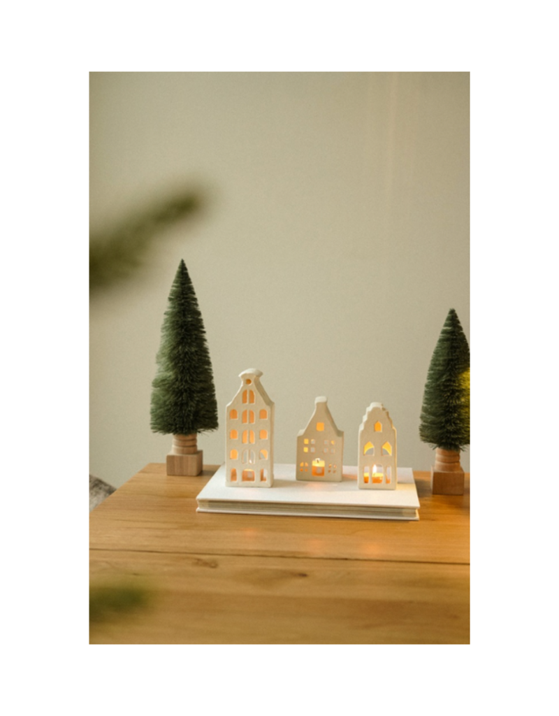 Indaba Trading Sisal Bottle Brush Tree in Sage Large