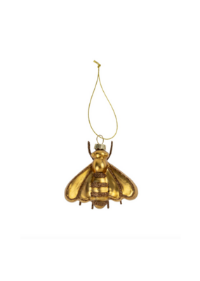 Indaba Trading Golden Bee Ornament