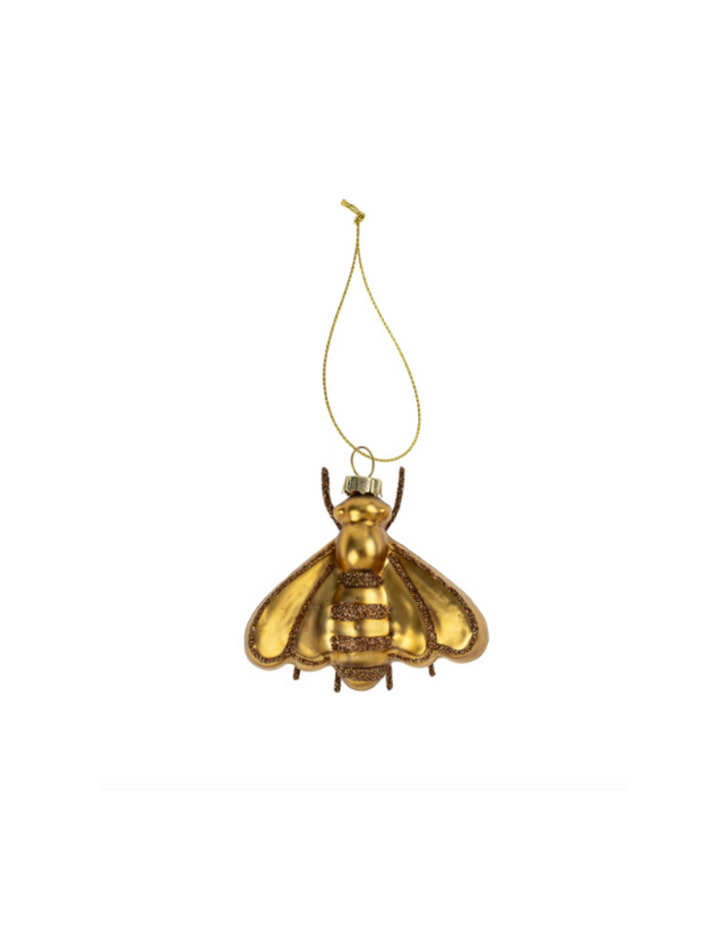 Indaba Trading Golden Bee Ornament