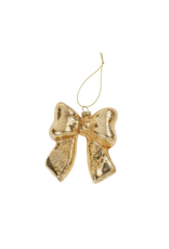 Indaba Trading Gold Bow Ornament