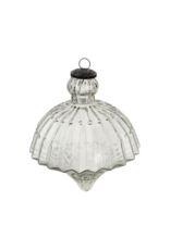 Indaba Trading Giant Glass Onion Ornament Clear Large