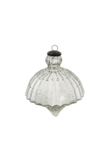 Indaba Trading Giant Glass Onion Ornament Clear Small