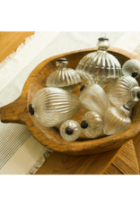 Indaba Trading Giant Glass Onion Ornament Clear Small