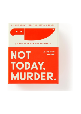Raincoast Books Not Today, Murder Game