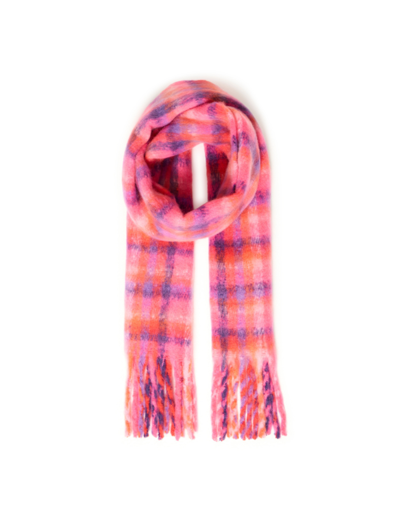 ICHI Mabella Scarf in Red Dehlia by ICHI
