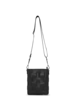 Ilse Jacobsen Small Vertical Braid Crossbody Bag in Black by Ilse Jacobsen
