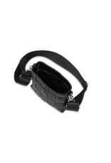 Ilse Jacobsen Small Vertical Braid Crossbody Bag in Black by Ilse Jacobsen